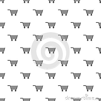 Online shopping pattern vector Vector Illustration