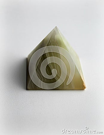 Onyx pyramid Stock Photo