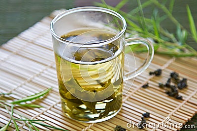 Oolong Tea Stock Photo