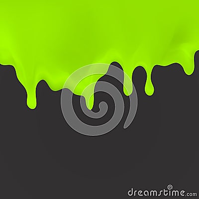 Oozing slime seamlessly repeatable Vector Illustration