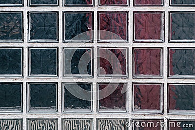 Opaque glass tiles Stock Photo