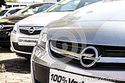 Opel cars Editorial Stock Photo