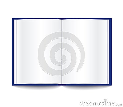 Open book Vector Illustration