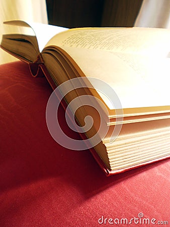 Open book Stock Photo