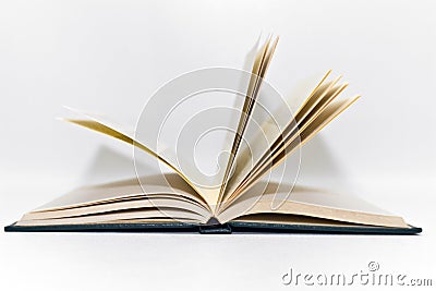 Open Book Stock Photo