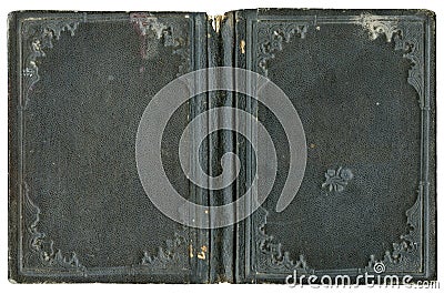 Open book cover Stock Photo