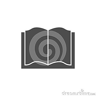 Open book icon Vector Illustration