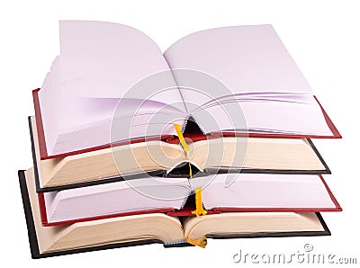 Open books Stock Photo