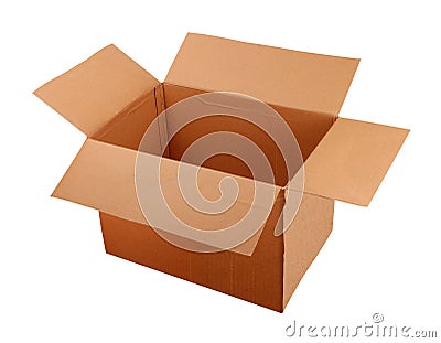 Open box Stock Photo