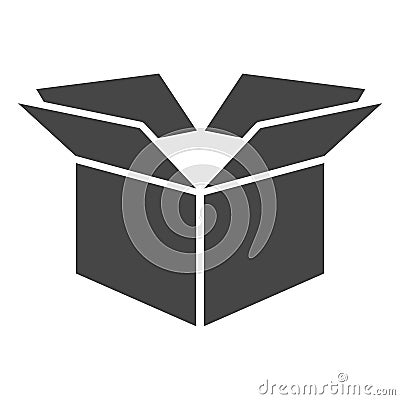 Open box icon Vector Illustration