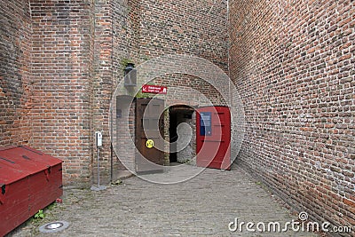 Open Doors At The Muiderslot Castle At Muiden The Netherlands 31-8-2021 Editorial Stock Photo