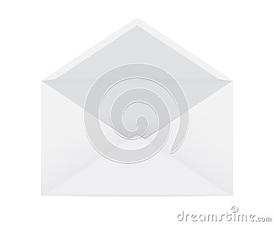 Open envelope Cartoon Illustration