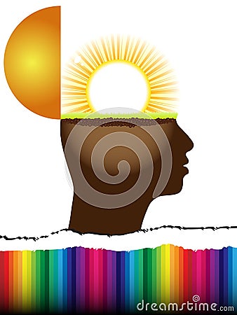 Open mind Vector Illustration