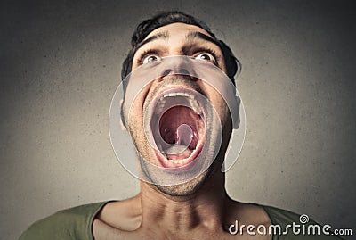 Open mouth Stock Photo