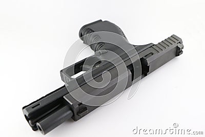 Open pistol Stock Photo