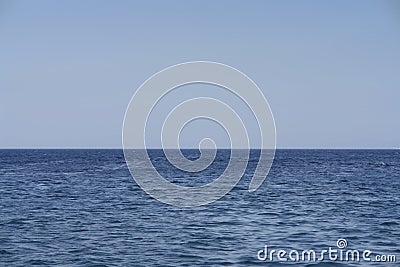 Open Sea Scene Stock Photo