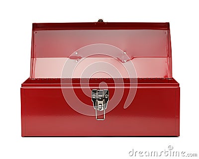 Open Tool Box Stock Photo