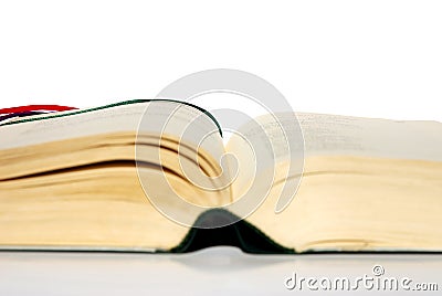 Opened book Stock Photo