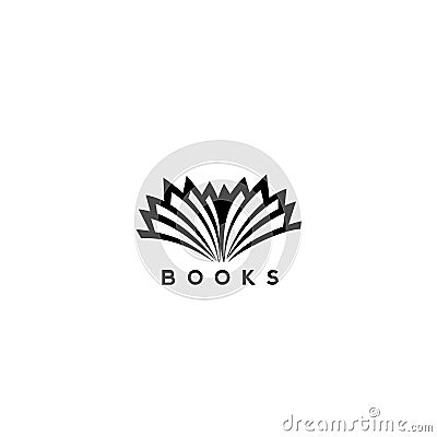 Opened book pages vector illustration design. Vector Illustration