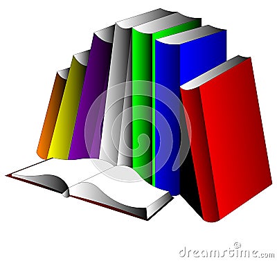 Openning book Stock Photo