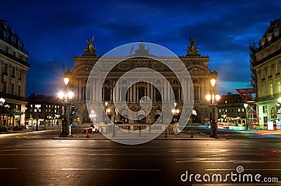 Opera de Paris Stock Photo