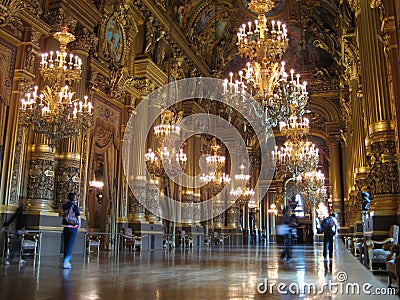 Opera Garnier Paris Editorial Stock Photo