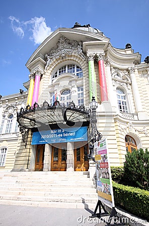 Opera house in Budapest Editorial Stock Photo