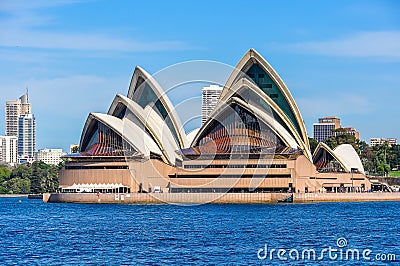 Opera House from Kirribilli in Sydney, Australia Editorial Stock Photo