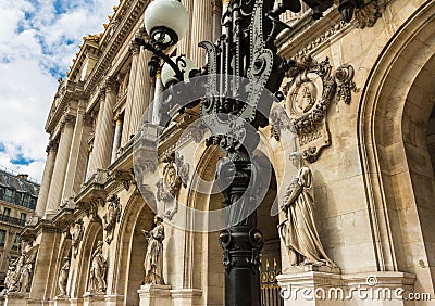 The opera palace Garnier, Paris, France. Stock Photo