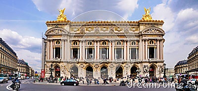 Opera in Paris, France Editorial Stock Photo