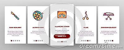 Operating Instruments Vector Onboarding Vector Illustration