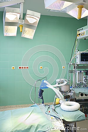 Operating room ready for operation Editorial Stock Photo