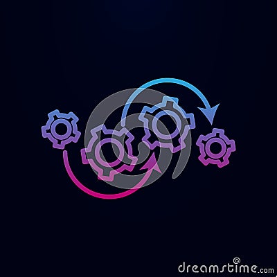 Operation process nolan icon. Simple thin line, outline vector of web, mix icons for ui and ux, website or mobile application Stock Photo