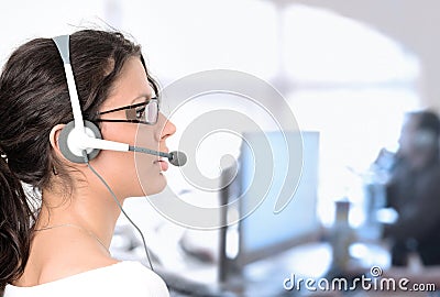 Operator Stock Photo