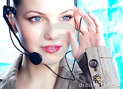 Operator Stock Photo