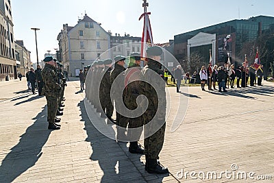 Editorial Image of Opole City Center Near the Market Square Editorial Stock Photo