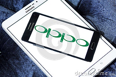 Oppo logo Editorial Stock Photo