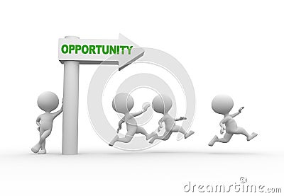 Opportunity Stock Photo