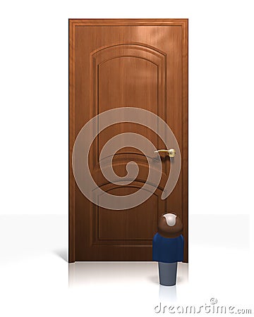 Opportunity Knocks Stock Photo