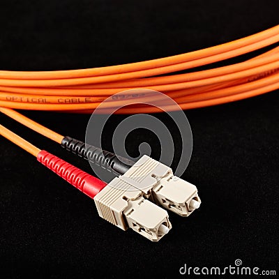 Optical cable Stock Photo