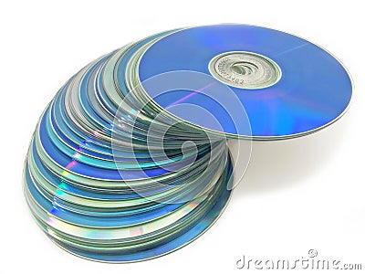 Optical Discs 02 Stock Photo