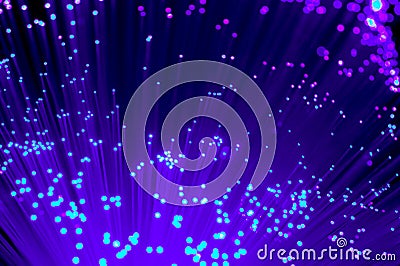 Optical fiber Stock Photo