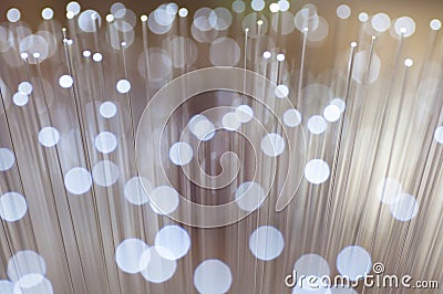 Optical fiber Stock Photo