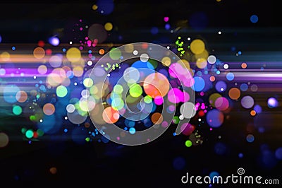 Optical fiber Stock Photo