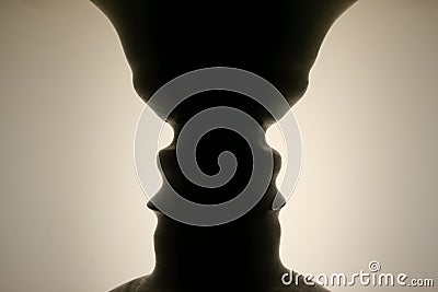 Optical Illusion Stock Photo