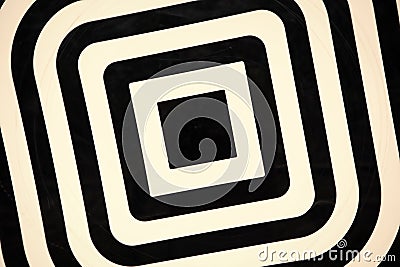 Optical illusion of square. Abstract geometrical background. Geometrical backdrop. Geometric abstract pattern background Stock Photo