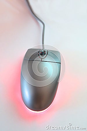 Optical mouse Stock Photo