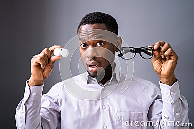 Optical Vision Care And Correction Stock Photo