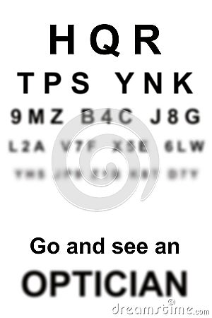 Optician Stock Photo