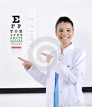 Optician / Optometrist Stock Photo